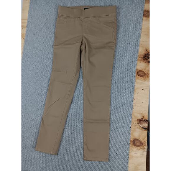 LRL Lauren Ralph Lauren Jeans Modern Legging Womens 4 30X29 Khaki Tan Pull On - Picture 4 of 15